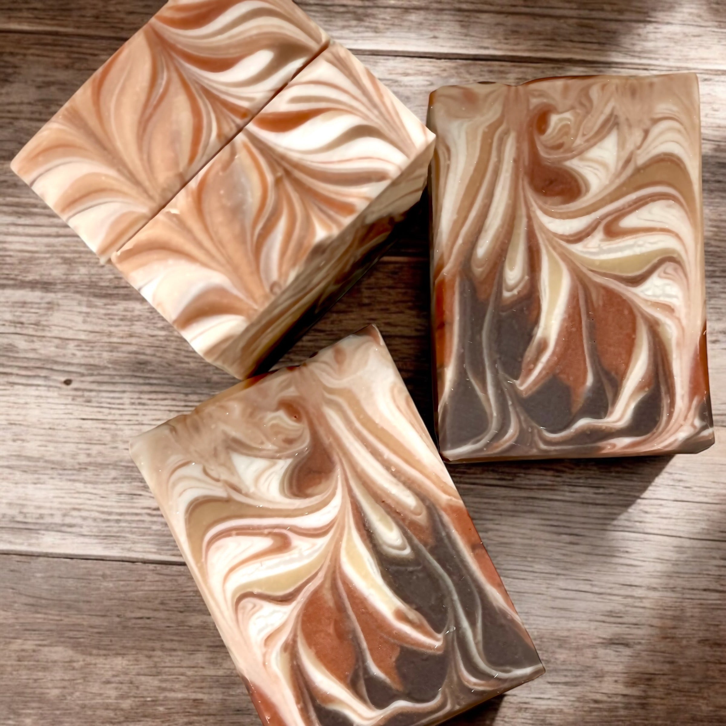 Golden Waves (Sandalwood & Vanilla) - Mountain Goat Soap Co.
