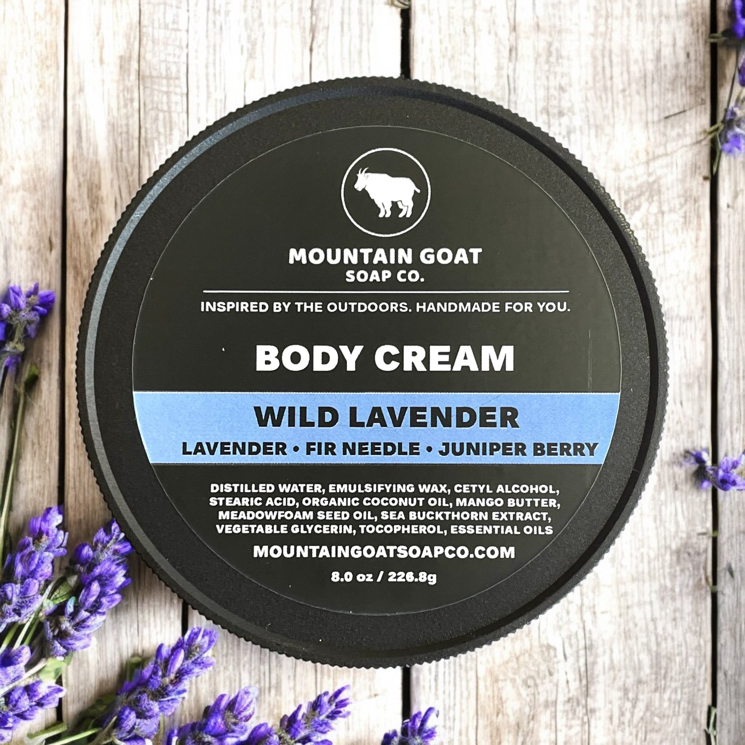 Handcrafted Body Cream – Deep Hydration, Non-Greasy | Mountain