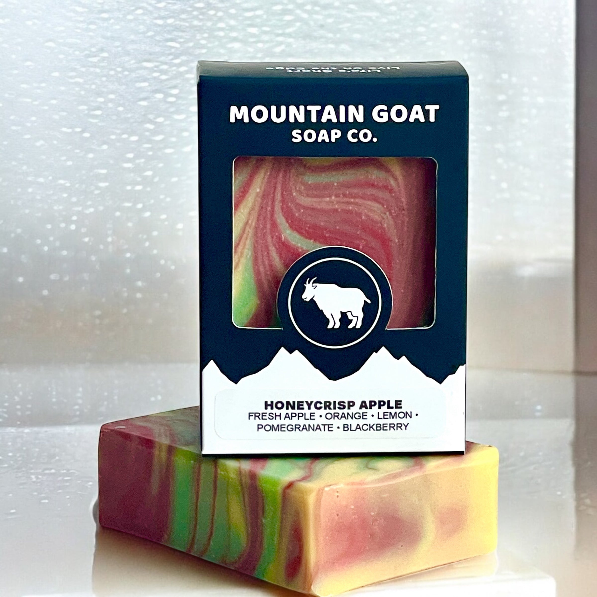 Honeycrisp Apple (Apple, Citrus & Pomegranate) - Mountain Goat Soap Co.