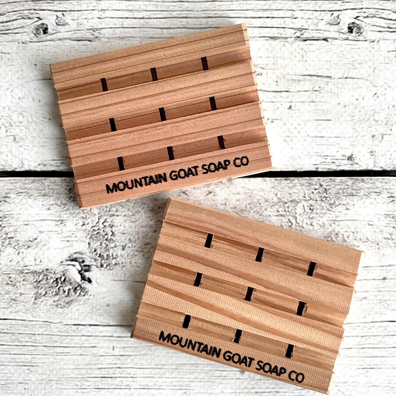 Cedar Soap Dish - Mountain Goat Soap Co.