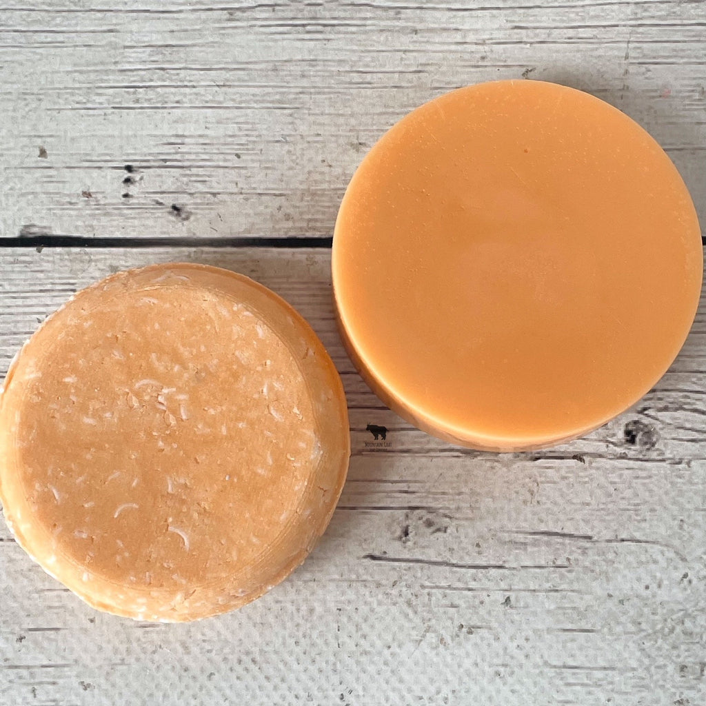 Sunshine (Orange Bergamot) Shampoo & Conditioner Bars - Mountain Goat Soap Co.