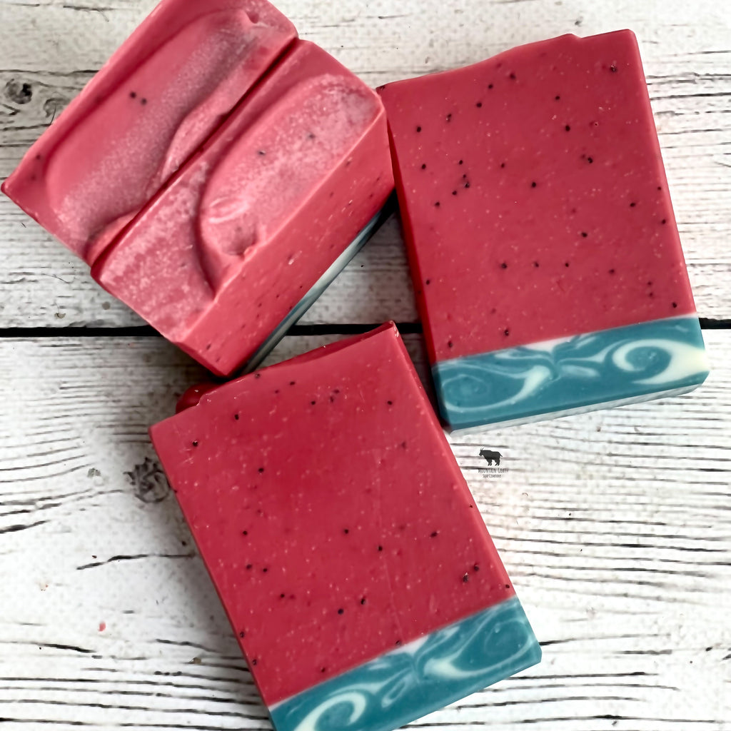 One in a Melon (Watermelon & Honeydew) - PRE ORDER - Mountain Goat Soap Co.