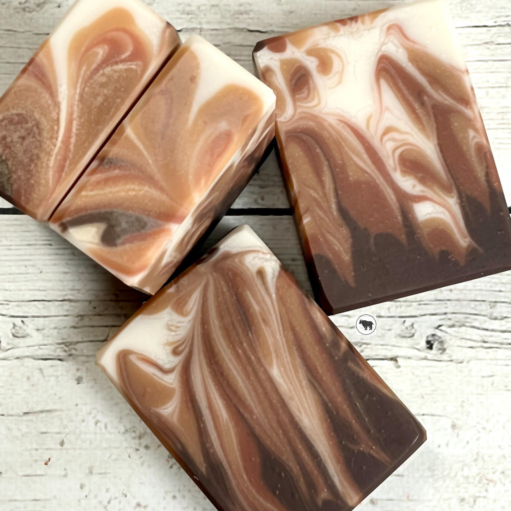 Golden Waves (Sandalwood & Vanilla) - Mountain Goat Soap Co.