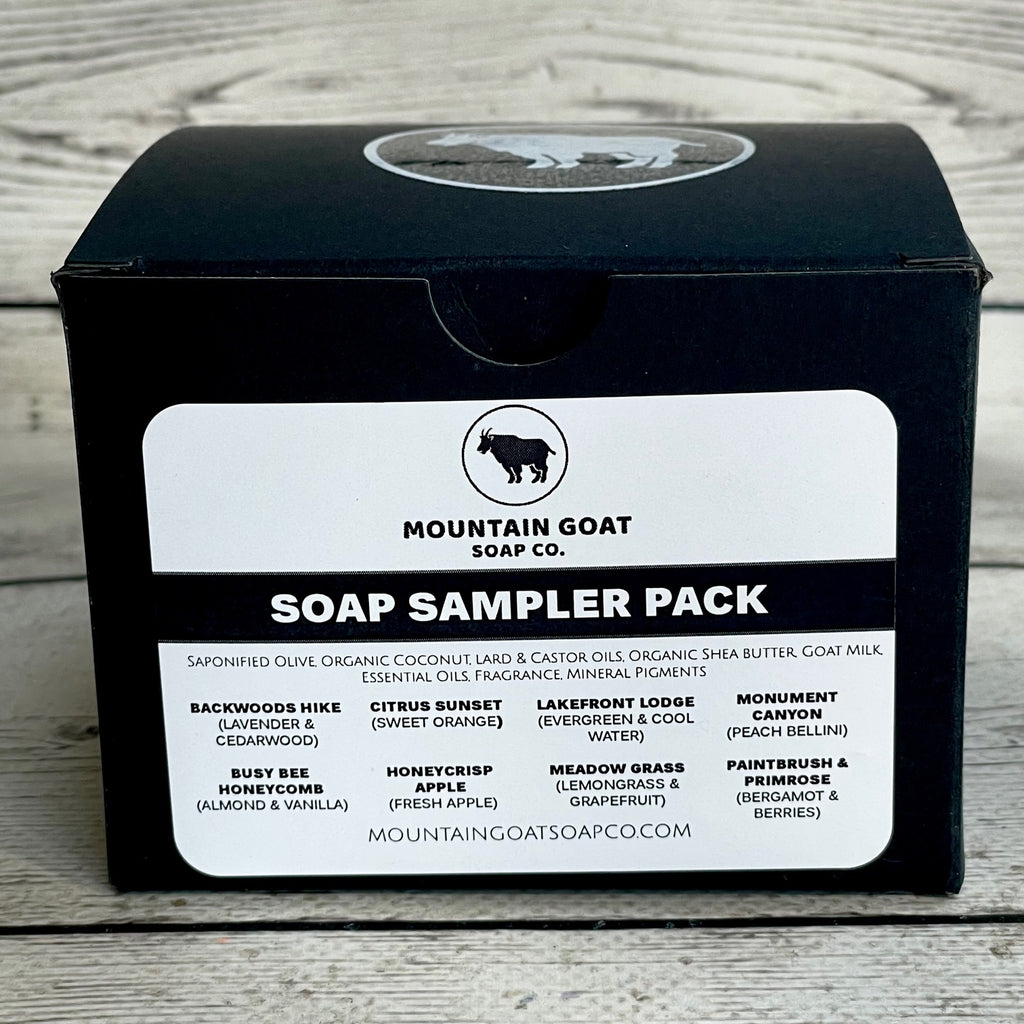 Manly Collection Sampler Pack - Mountain Goat Soap Co.