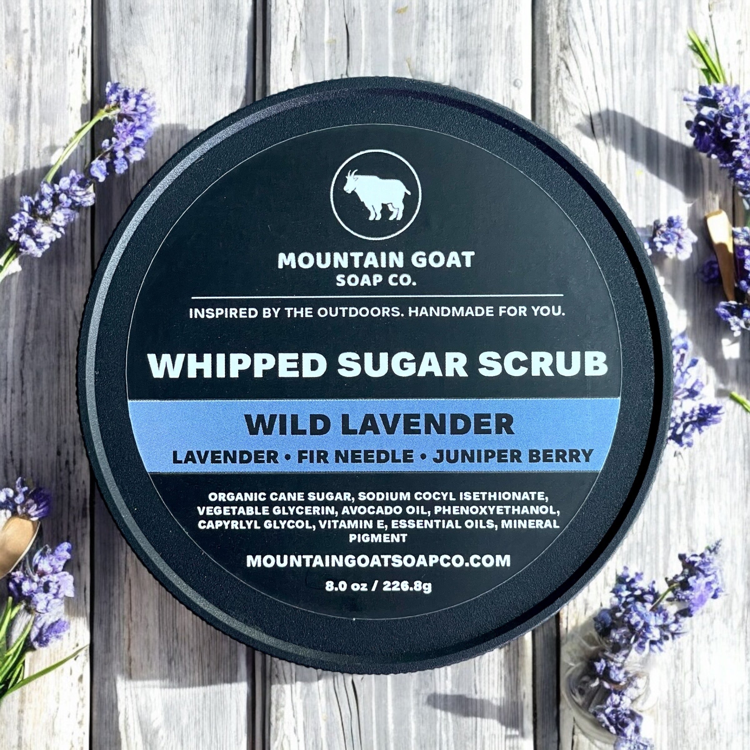 Whipped Soap Sugar Scrub (Assorted Scents) - Mountain Goat Soap Co.