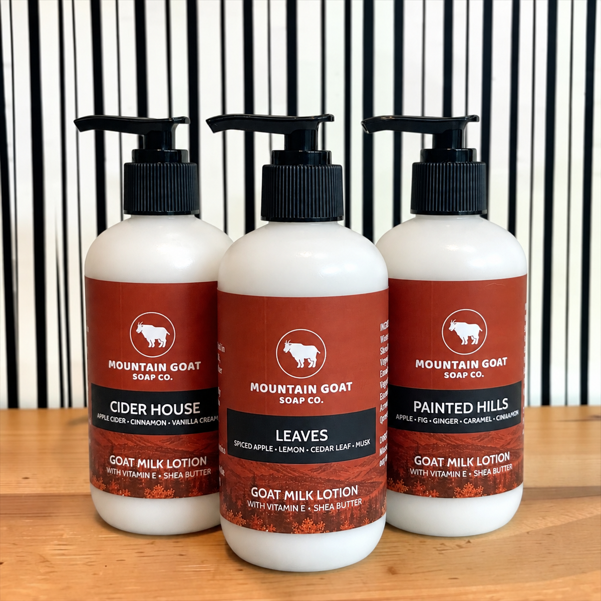 Goat Milk Lotion - Limited Edition Seasonal Scents - Mountain Goat Soap Co.