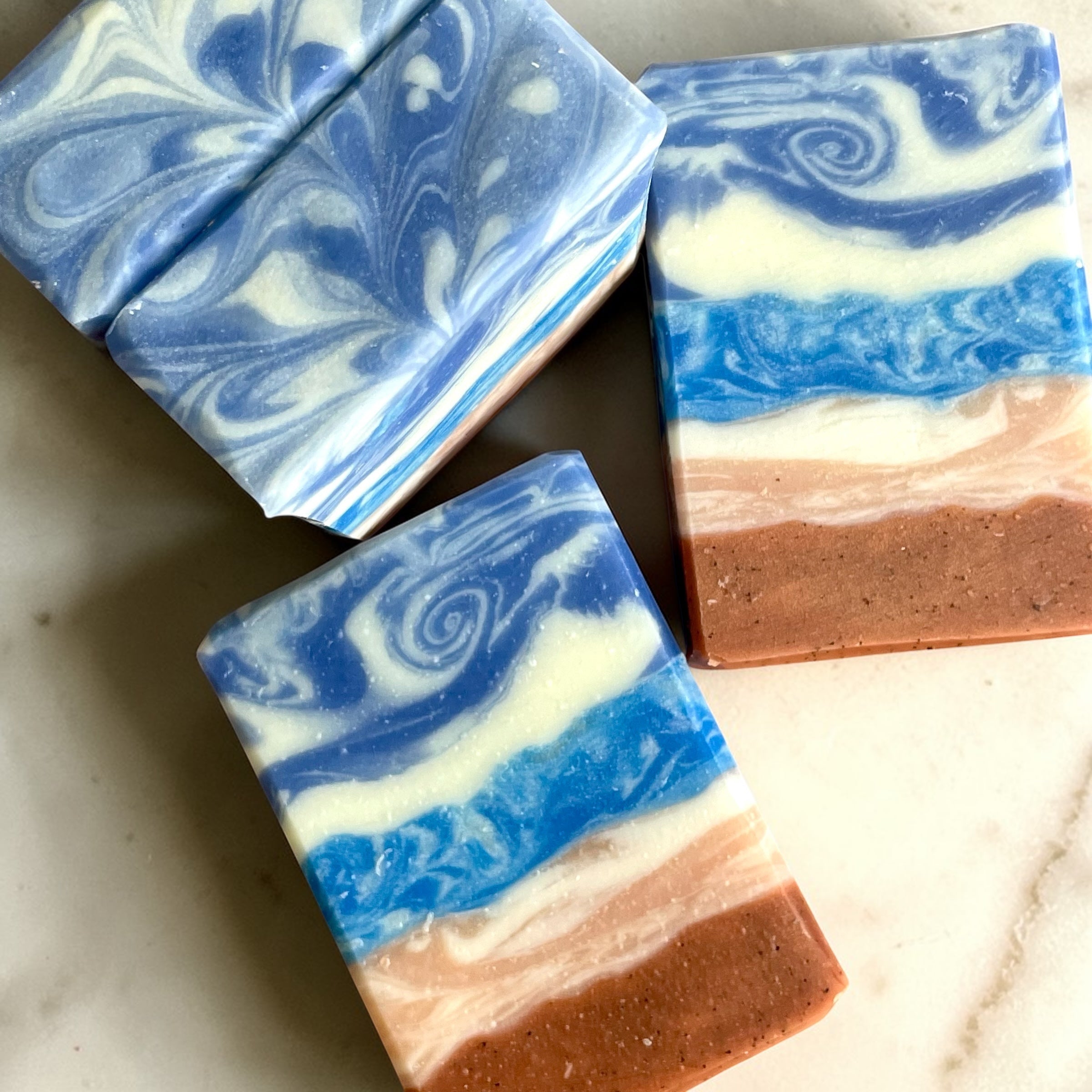 Coastal Sea Breeze (Lemon Zest, Myrtle, Rosemary & Cypress) - Mountain Goat Soap Co.