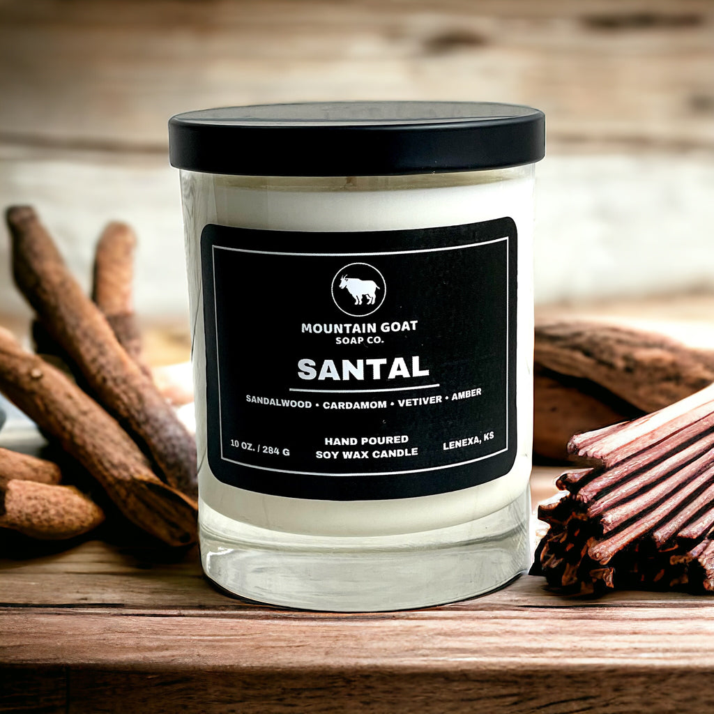 Santal Soy Blend Candle - Mountain Goat Soap Co.