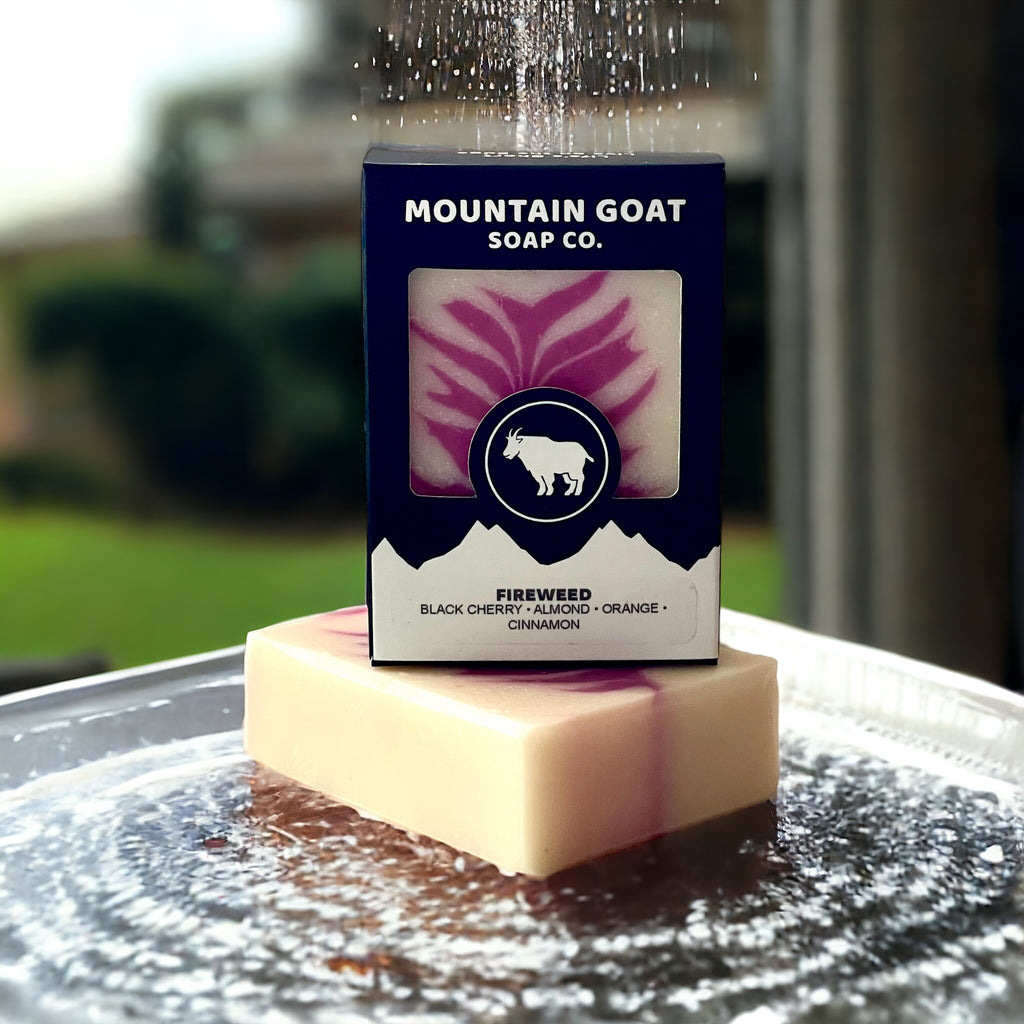 Fireweed (Black Cherry, Almond, Orange & Tonka Bean) - Mountain Goat Soap Co.