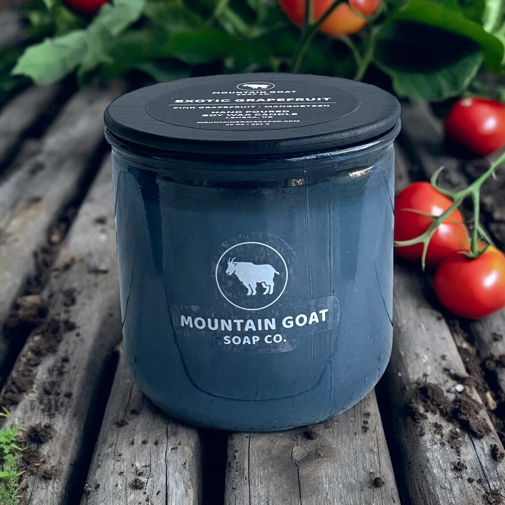 Heirloom Tomato & Petrichor Soy Blend Candle - Mountain Goat Soap Co.