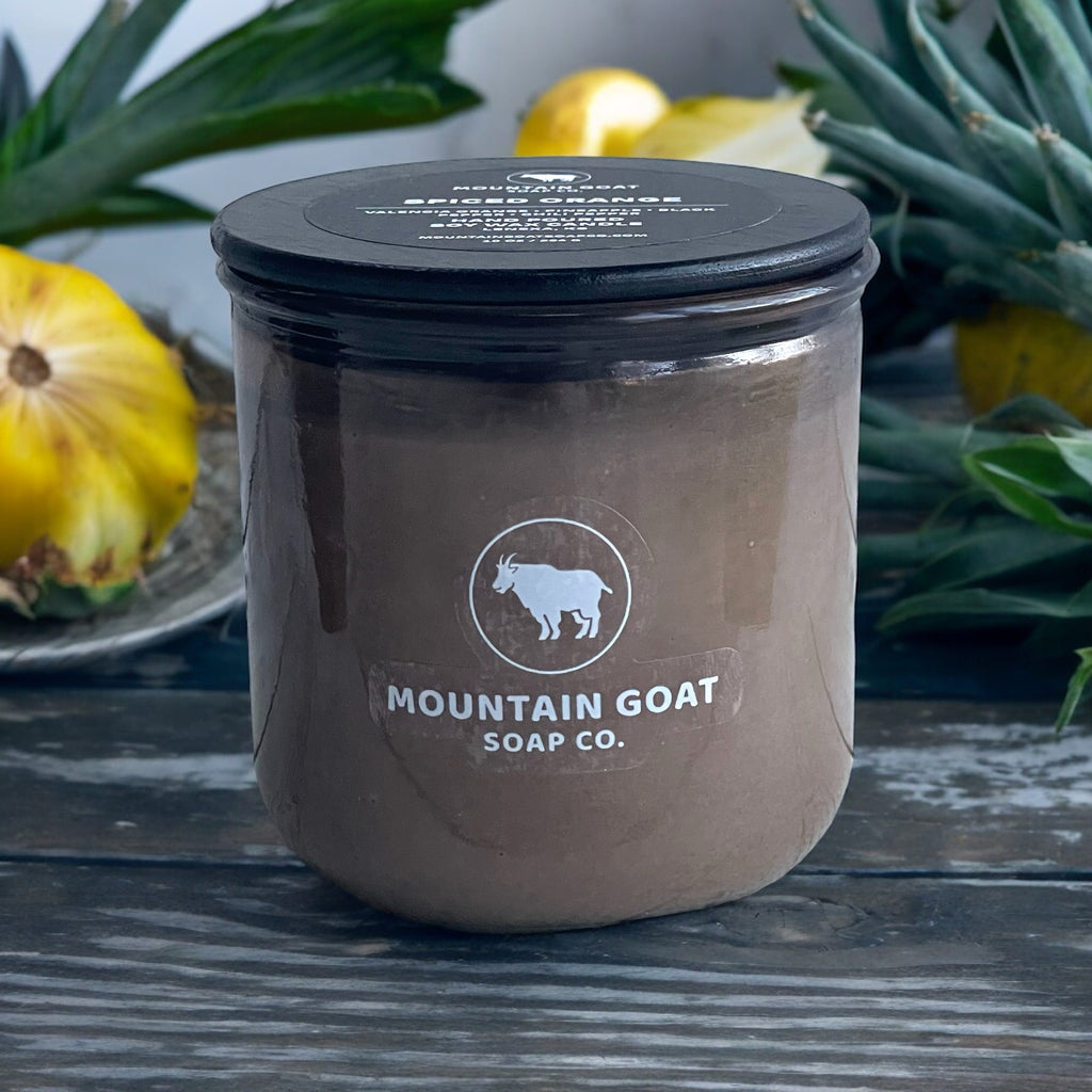 Muscatel Pineapple Sage Soy Blend Candle - Mountain Goat Soap Co.