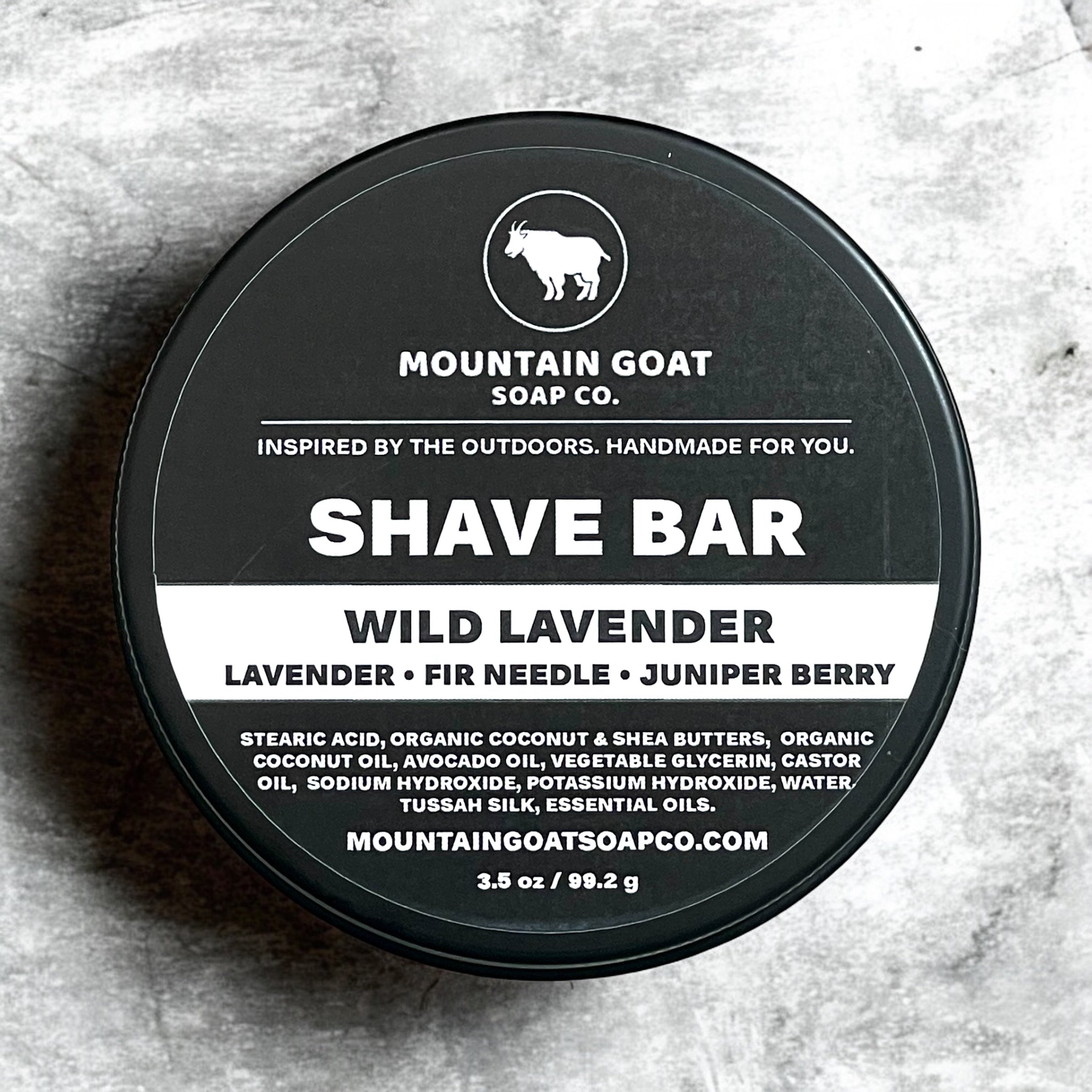 Shave Bar (Assorted Scents) - Mountain Goat Soap Co.