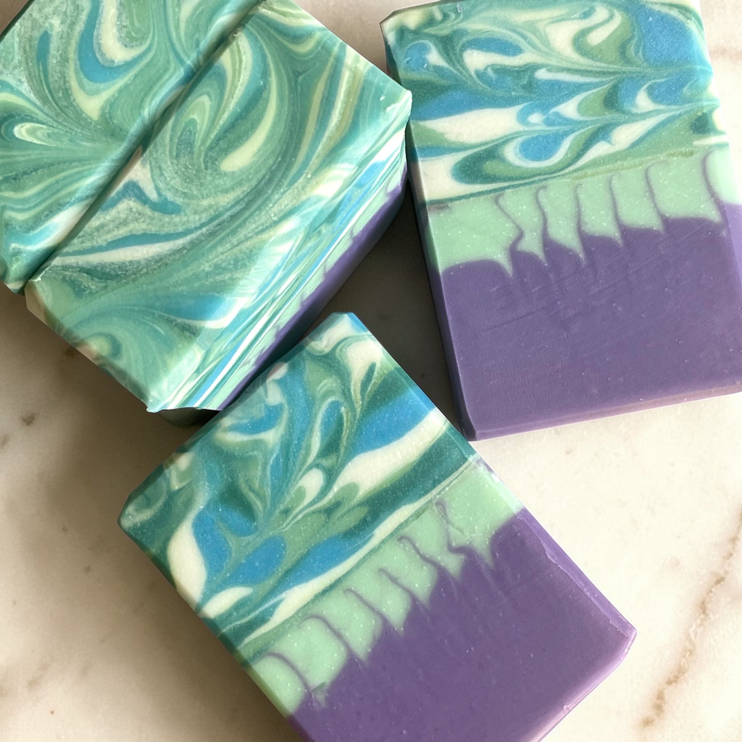 Emerald Tide (Agave, Sea Moss, Melon & Teakwood) - Mountain Goat Soap Co.