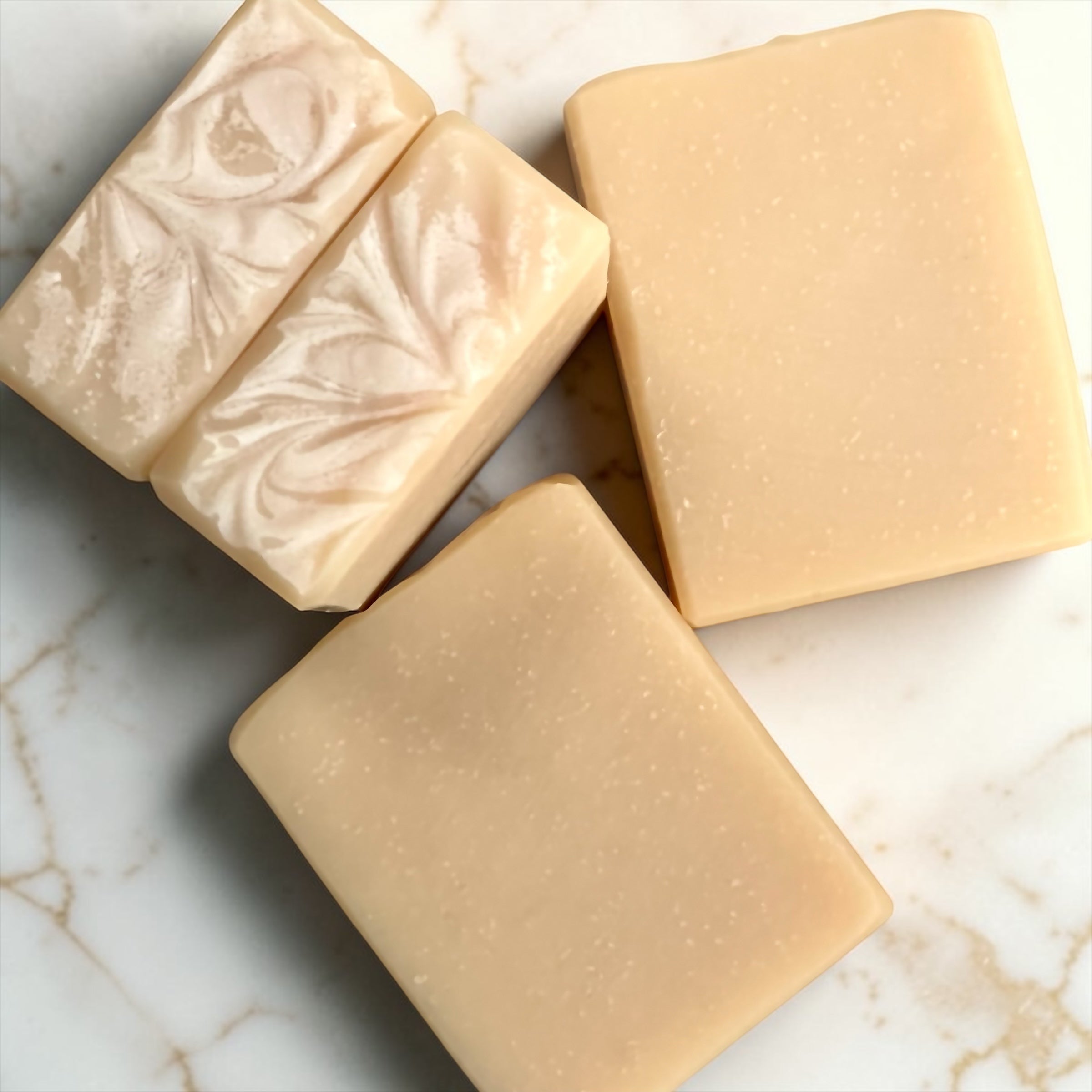 Alpine Snow Goat Milk Soap (Uncolored & Unscented) - Mountain Goat Soap Co.
