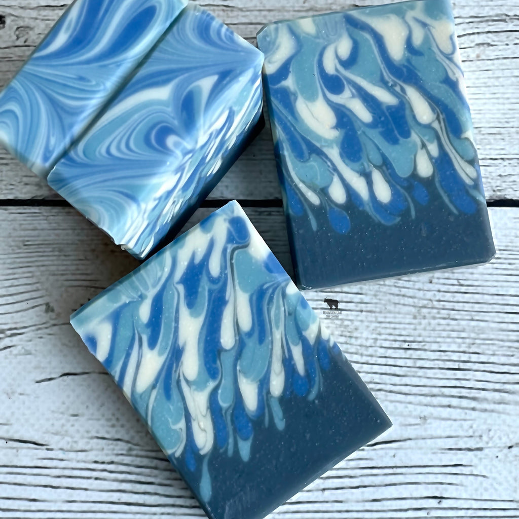 Blue Lakes (Blue Lavender & Palmarosa) - Mountain Goat Soap Co.