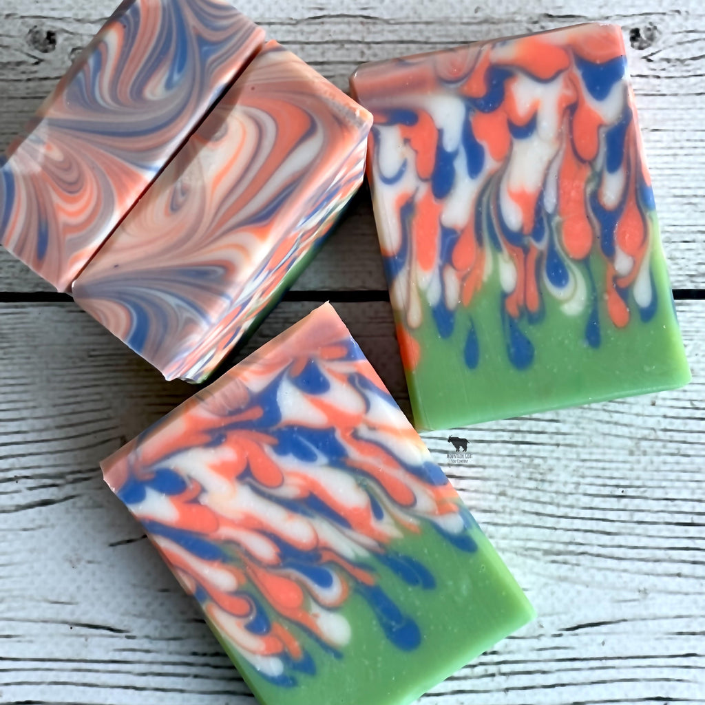 Lion's Tail (Cactus, Water Lily & Rosewood) - Mountain Goat Soap Co.