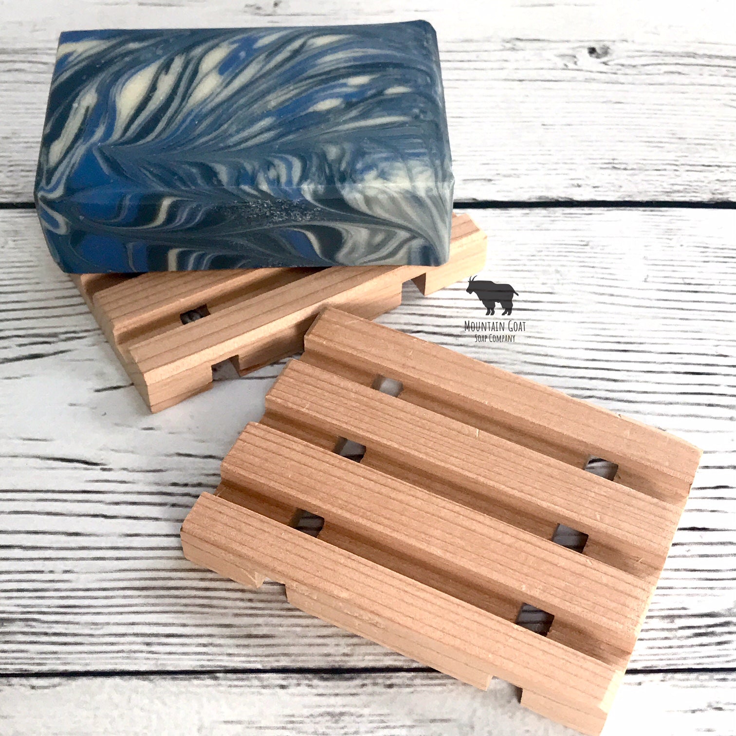 Cedar Soap Dish - Mountain Goat Soap Co.