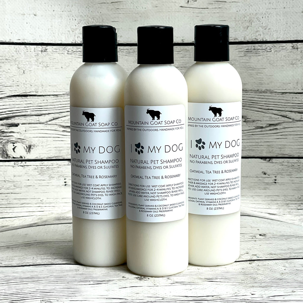 I LOVE My Dog Pet Shampoo - Mountain Goat Soap Co.